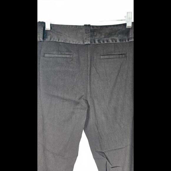 Banana Republic Martin Fit Formal Lightweight Wool Pants Black Size 6 - Picture 2 of 10